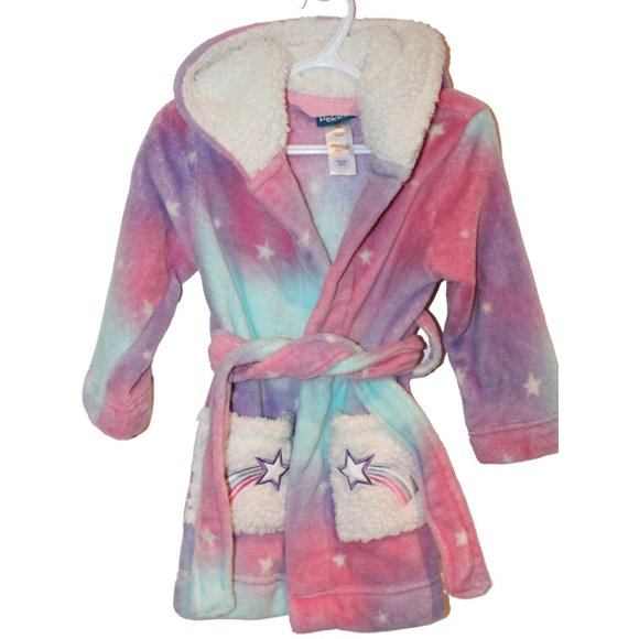 3/$25 🏷 Pekkle Unicorn Plush Robe Size 2/3 - Picture 1 of 3
